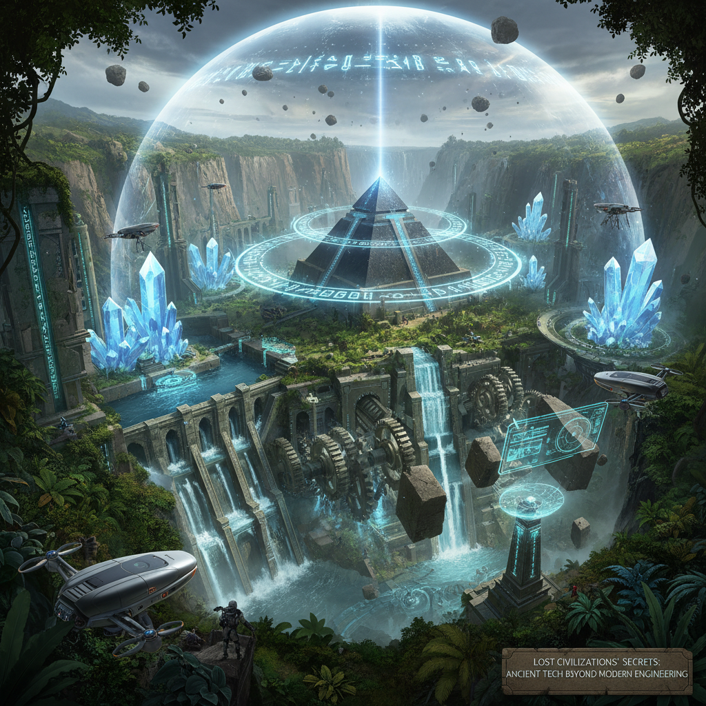 أسرار الحضارات المفقودة: تقنيات قديمة تفوق الهندسة الحديثة