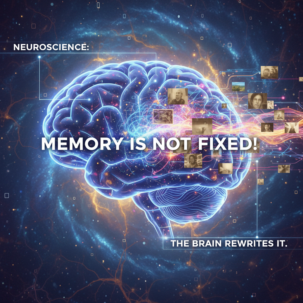 علم الأعصاب: الذاكرة ليست ثابتة! الدماغ يعيد كتابتها